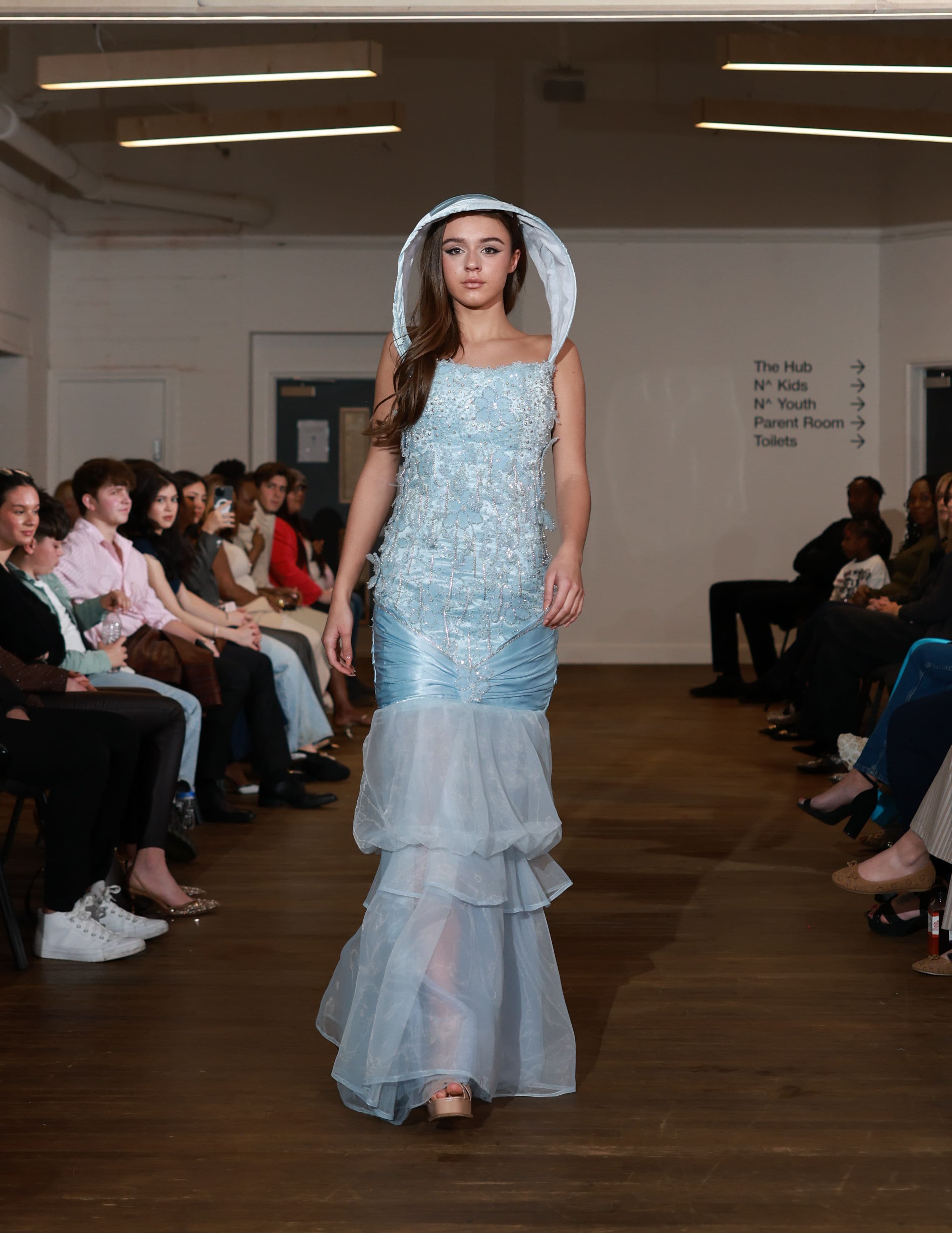 Fashion Week runway piece
