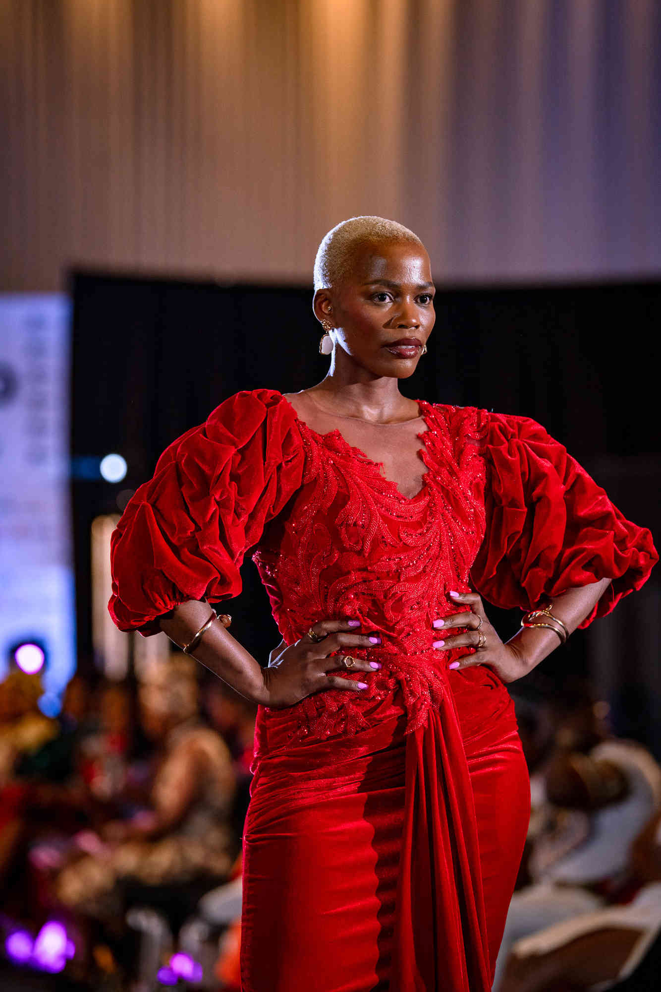 Fashion Week runway piece